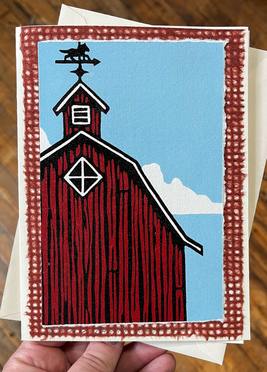 Barn Art Card