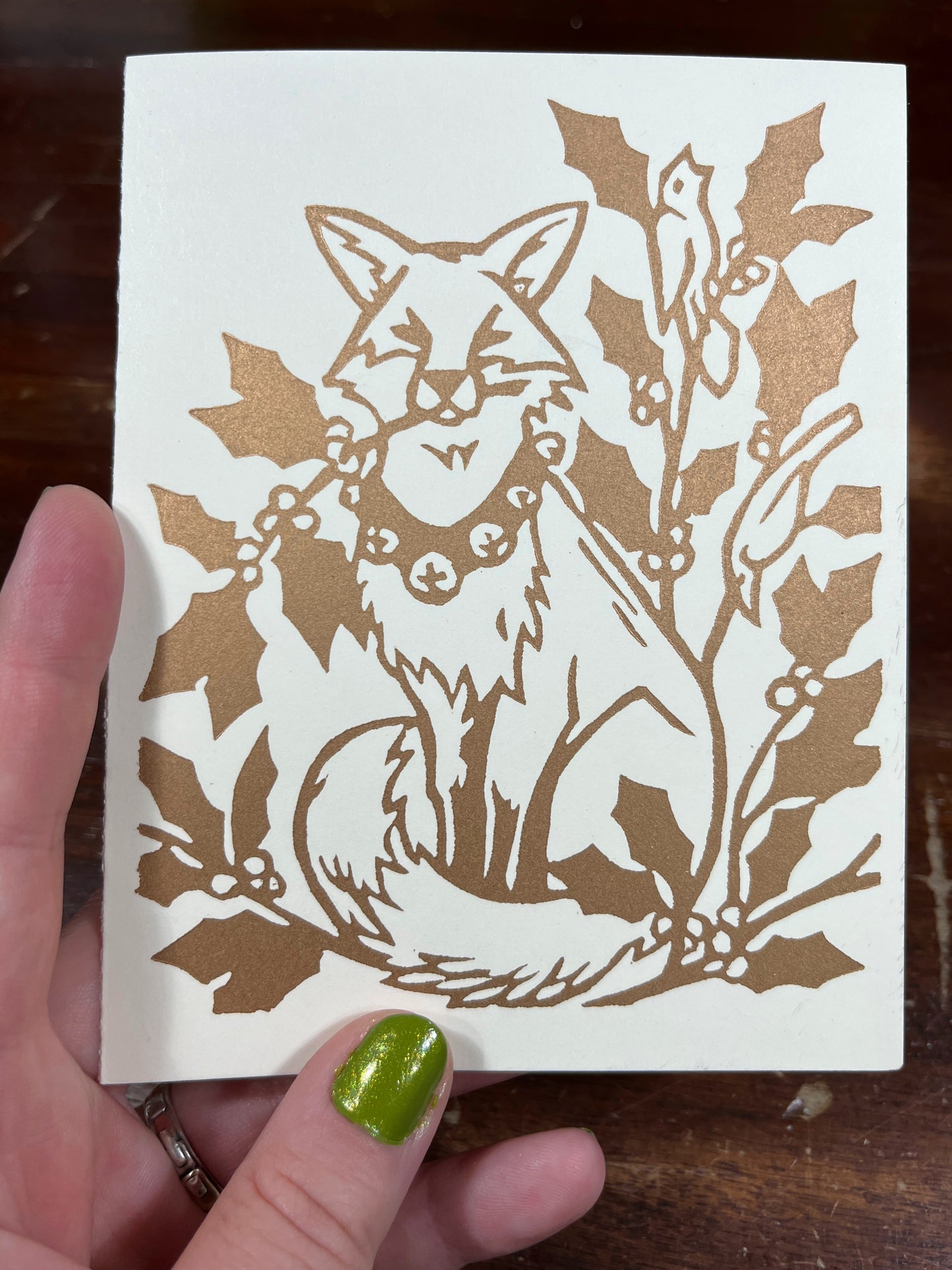 Festive Fox Cards (4 Pack)