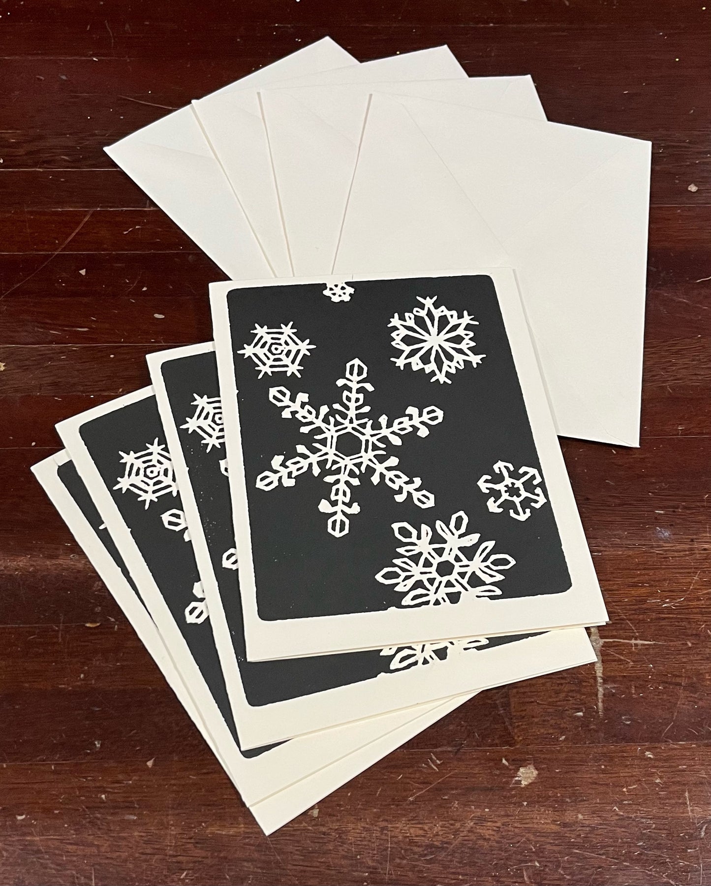Snowflake Cards (4 Pack)