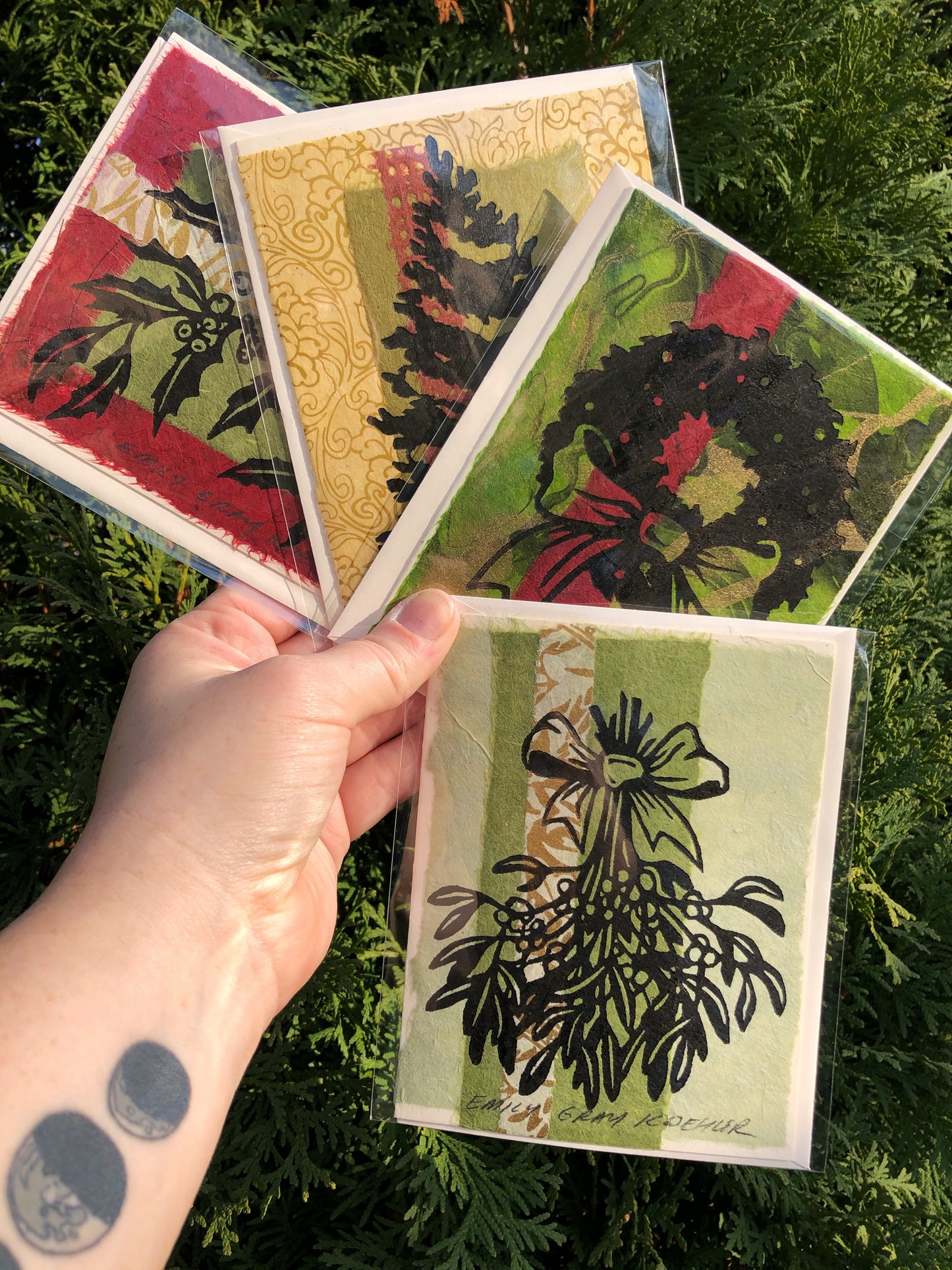 Deck The Halls Cards (4 Pack)