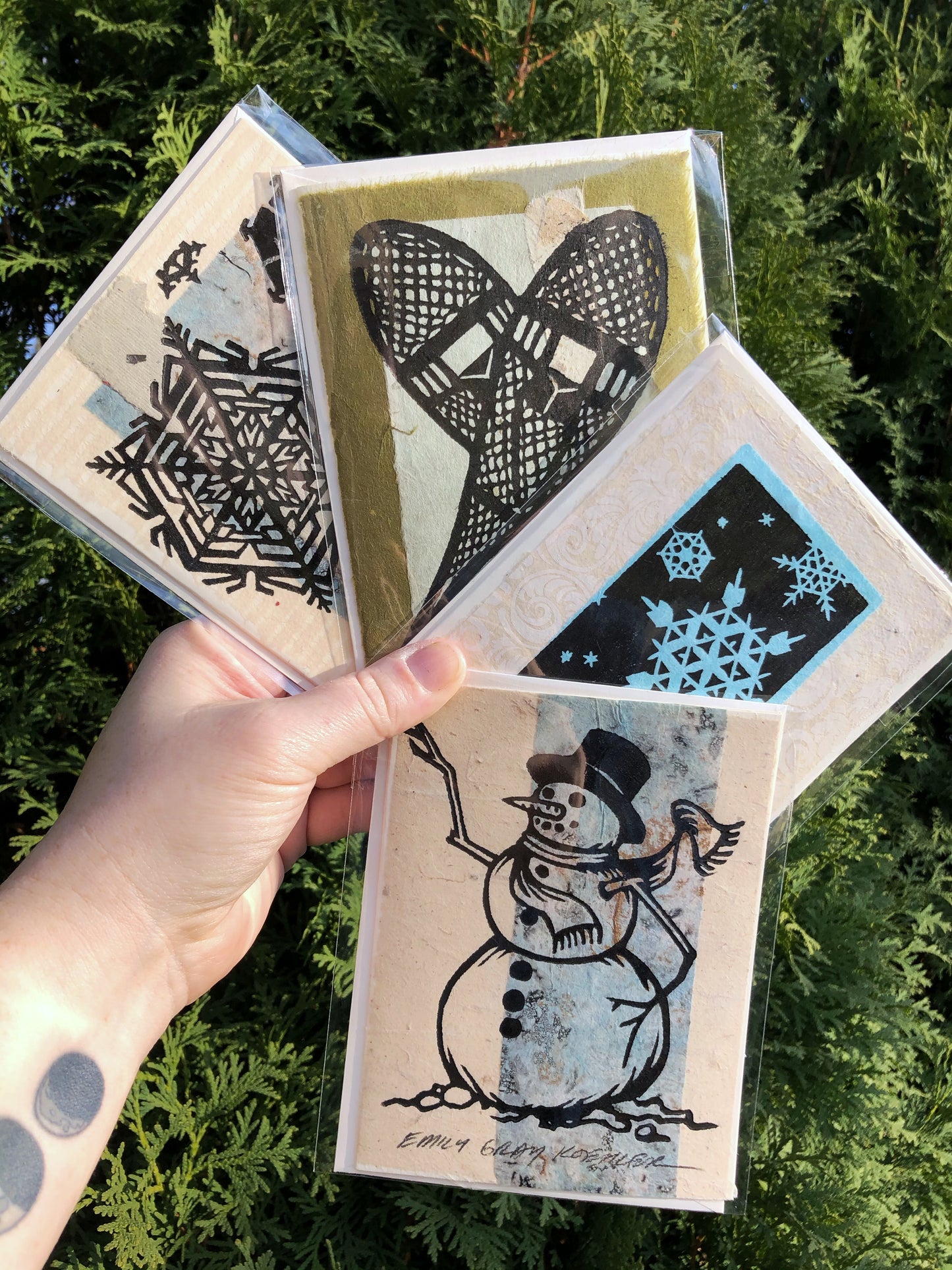 Let It Snow Cards (4 Pack)