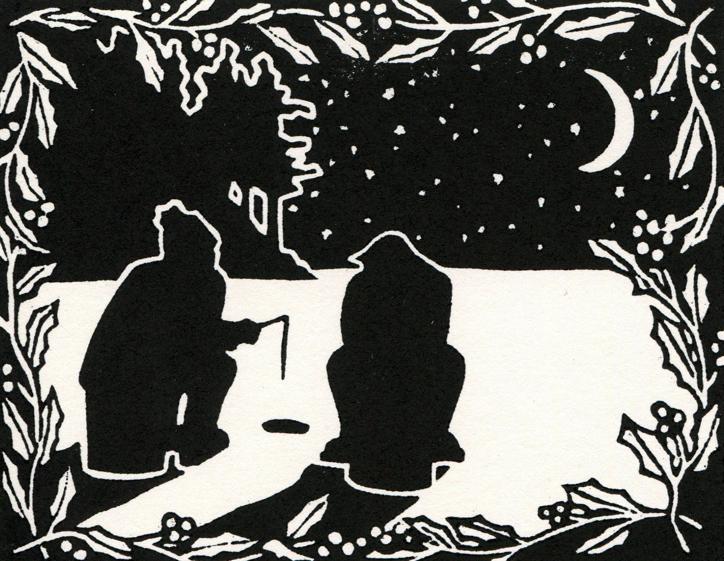 Ice Fishing Cards (4 Pack)