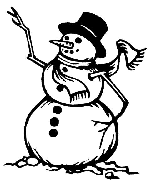 Let It Snow Cards (4 Pack)