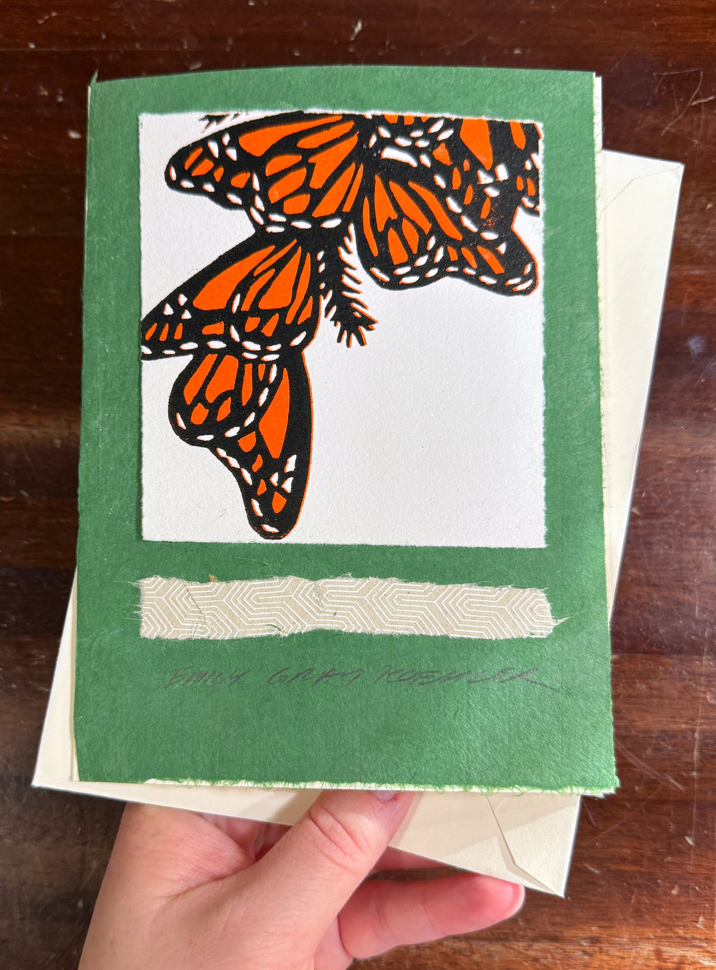 Monarch Cluster Art Card