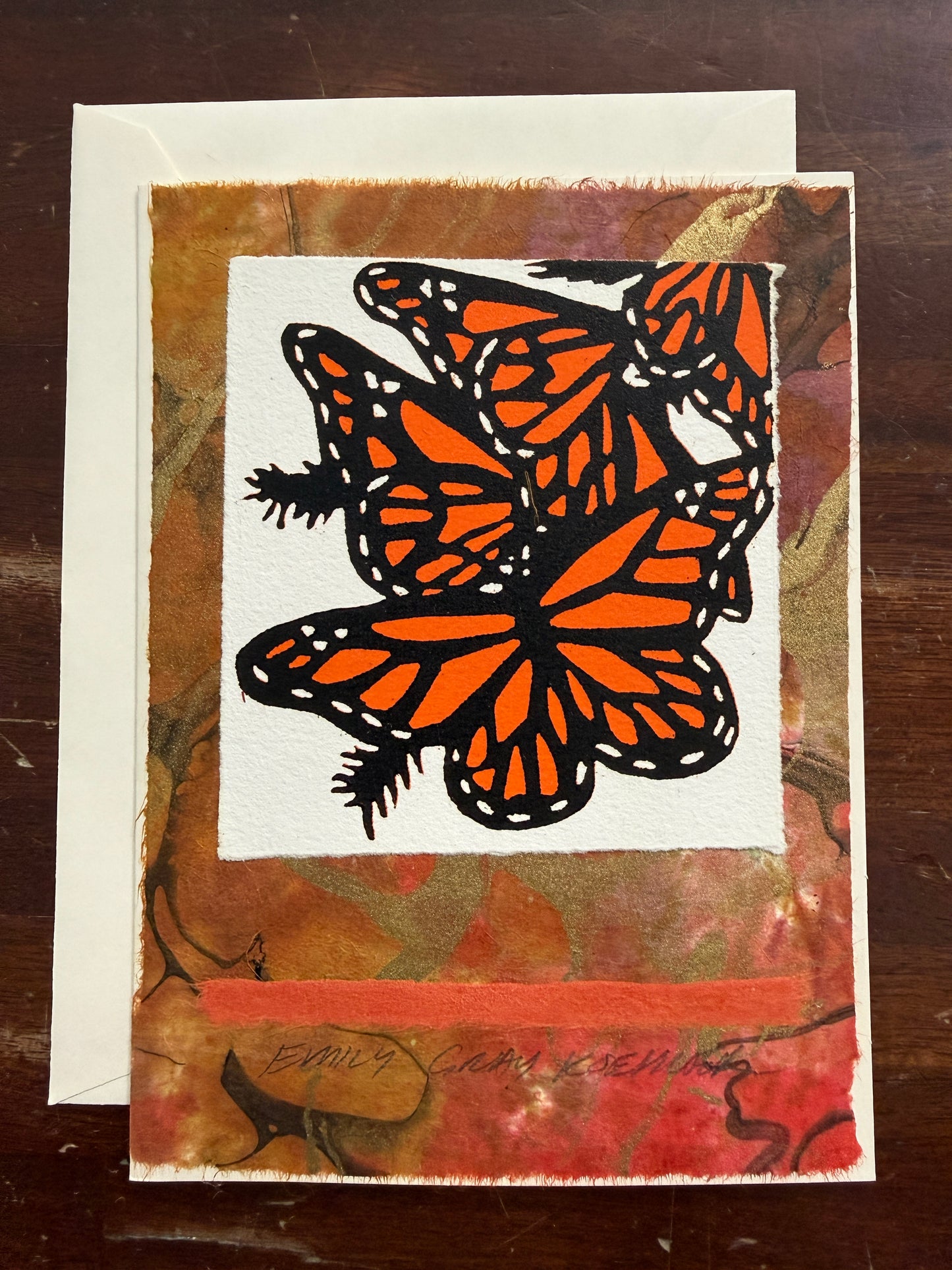 Monarchs Art Card