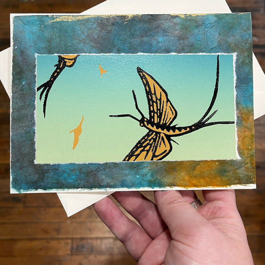 Mayflies Art Card