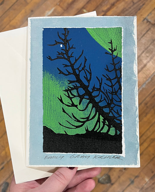 Aurora Borealis Art Card