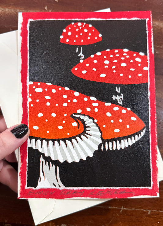 Amanita Art Card
