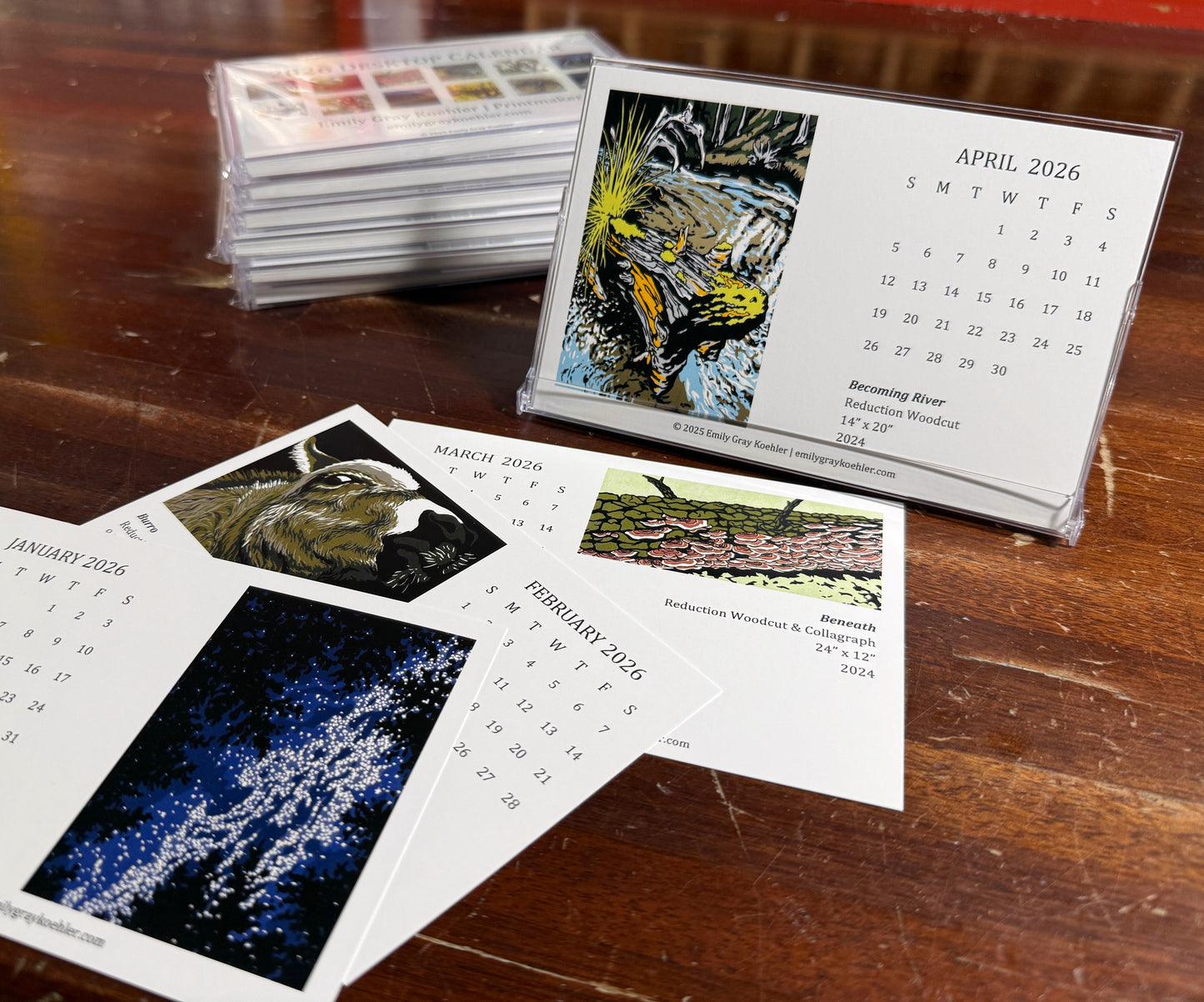 2026 Desktop Calendar