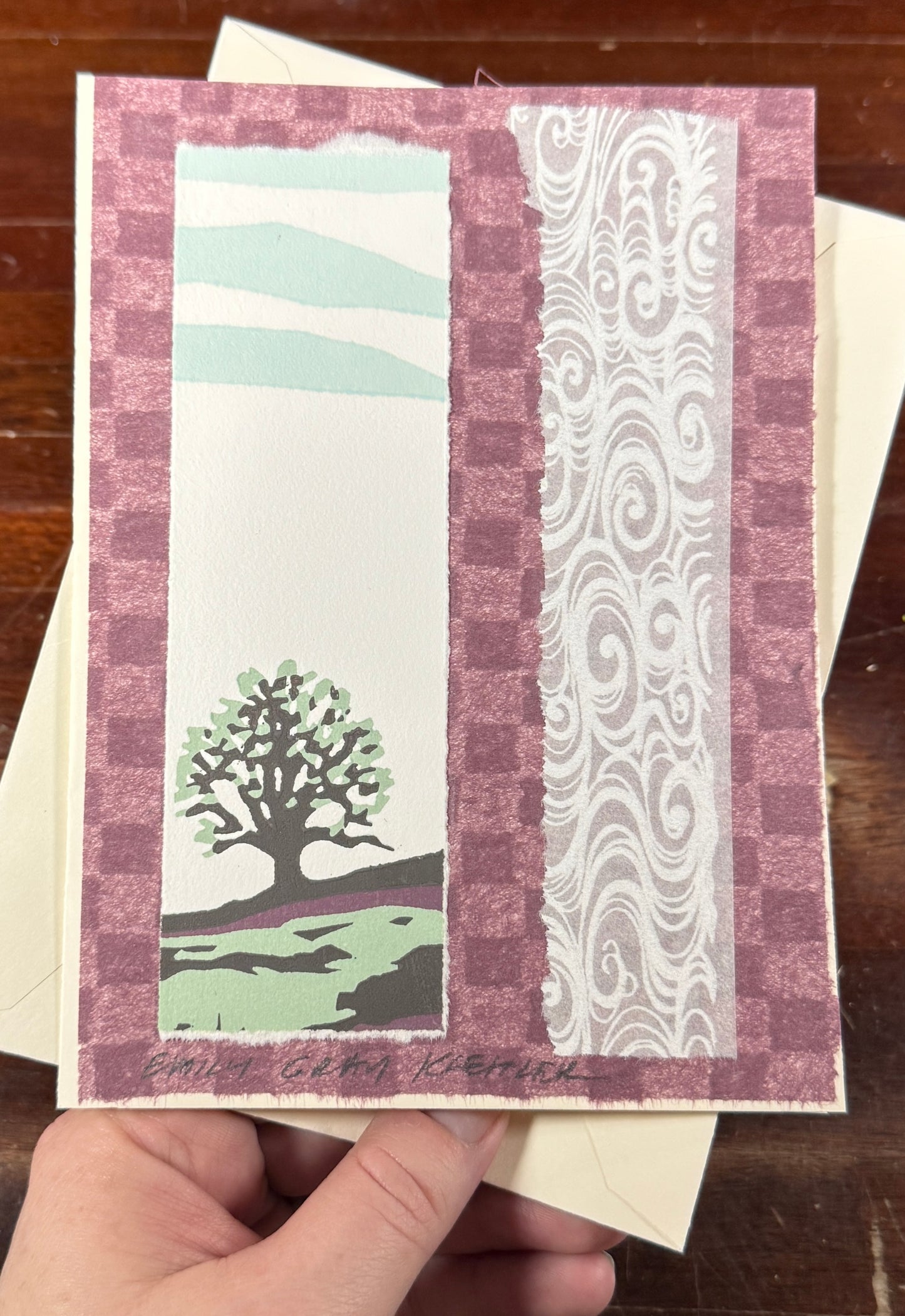 Prairie Oak Art Card