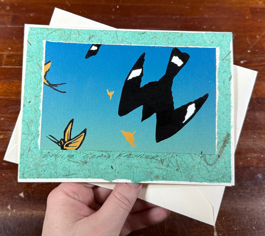 Night Hatch Art Card