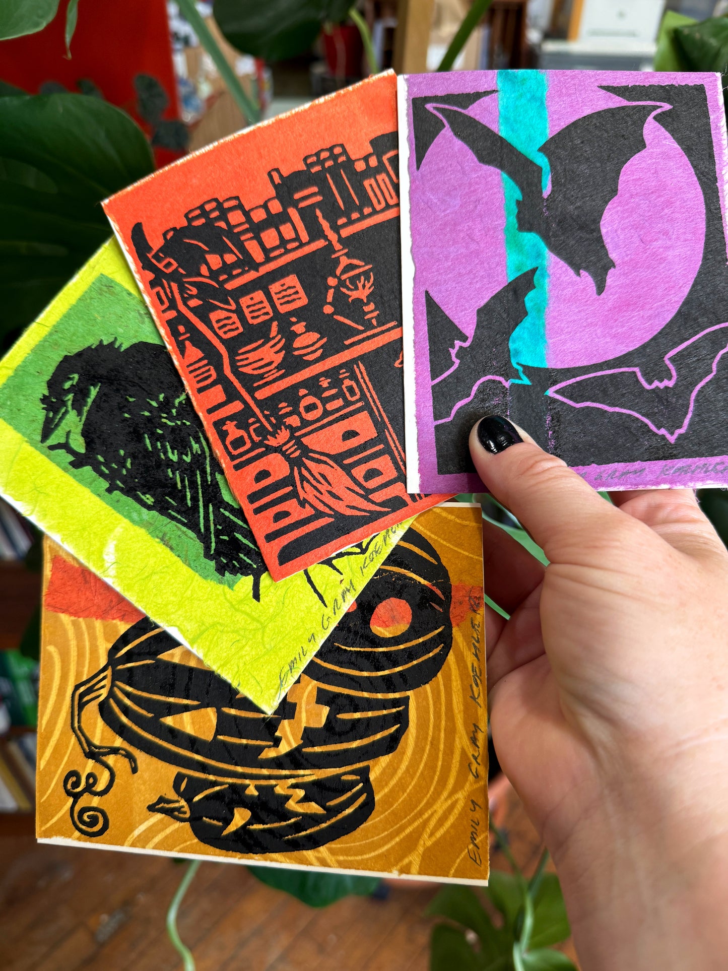 Spooky Cards (4 Pack)
