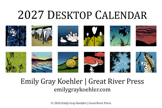 2027 Desktop Calendar