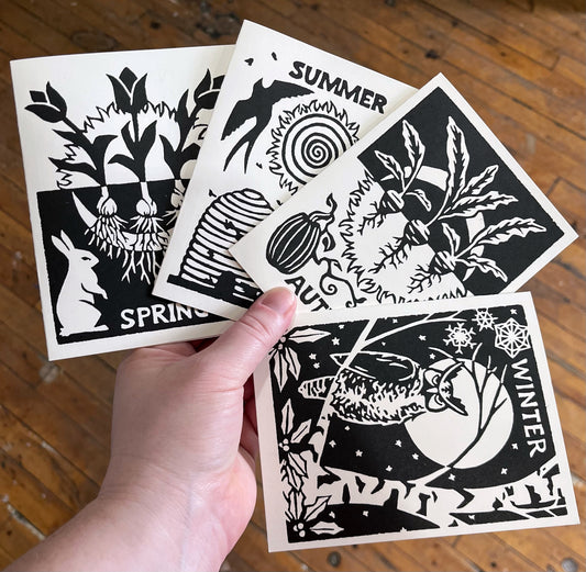 Equinox & Solstice Cards (4 Pack)