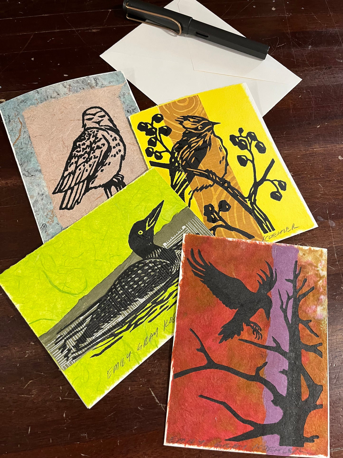 Bird Cards (4 Pack)
